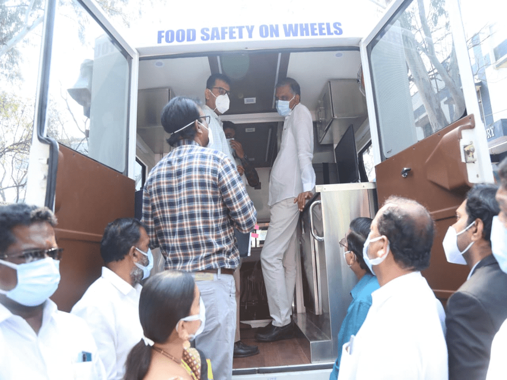 Telangana state FSSAI gets 4 new testing buses 