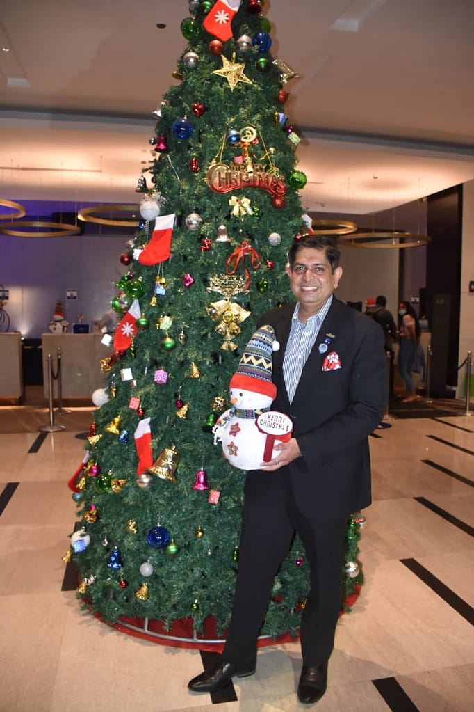 Novotel Hyderabad Convention Centre hosts Christmas Tree Lighting Ceremony 1 Manish Dayya, General Manager, Novotel Hyderabad Convention Centre
