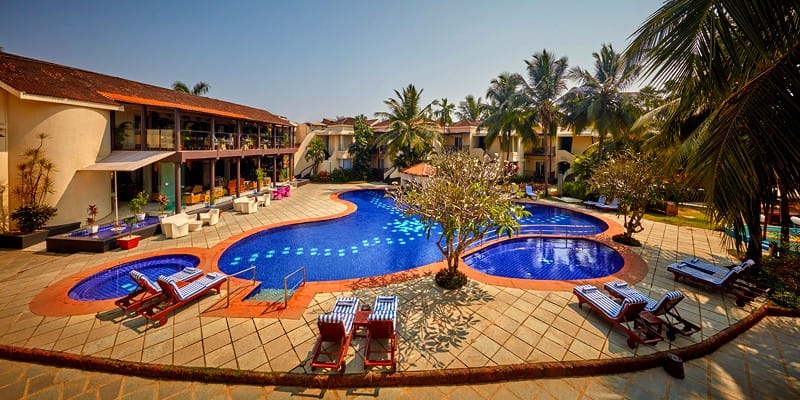 The Royal Orchid Hotel property in Goa
